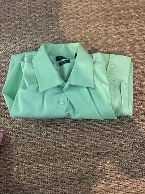 Marc Anthony Mint Green Men's Dress Shirt